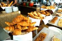 Lovely croissants and pastries. The smell of these were oh so tempting!