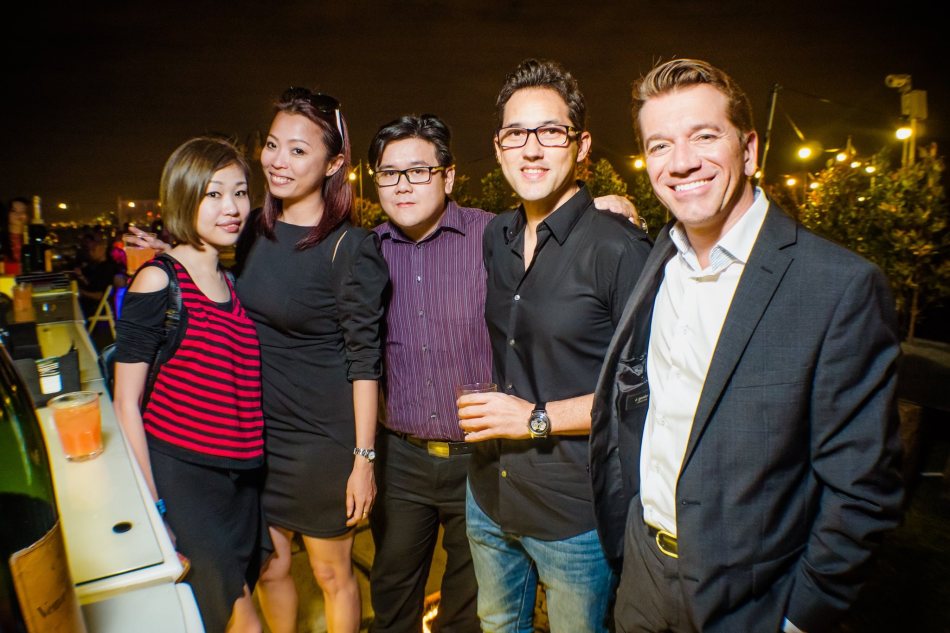 The team from Moet Hennessy Diageo Malaysia including Managing Director Mathieu Musnier (right)